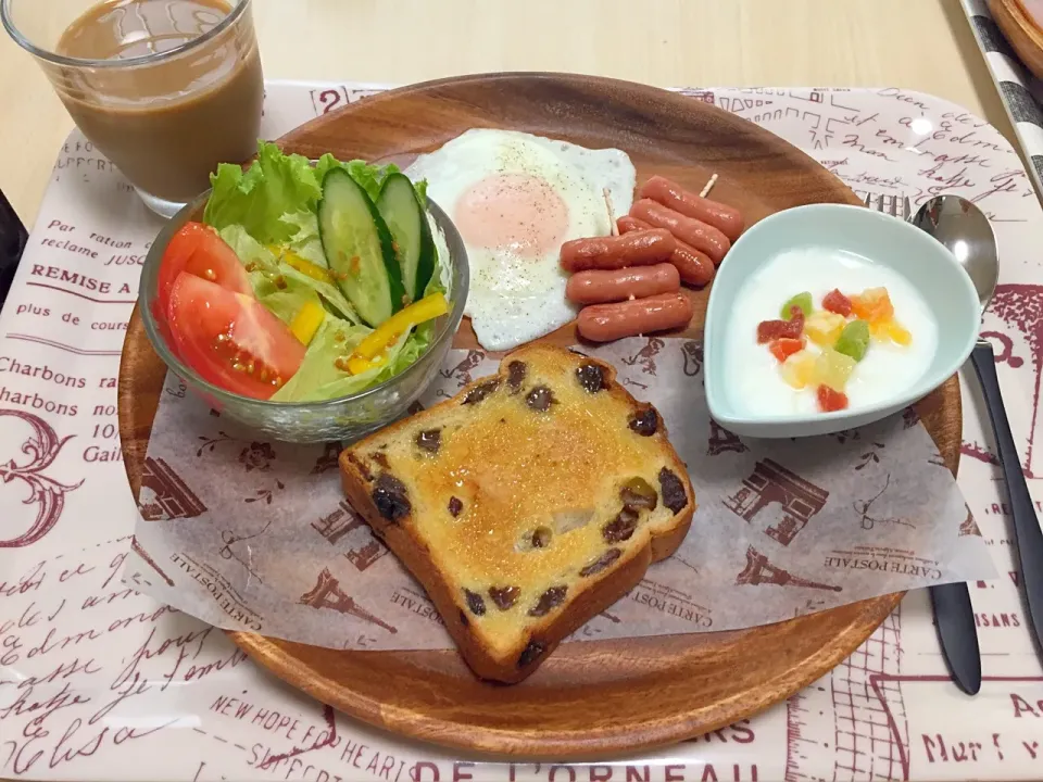 Snapdishの料理写真:#ワンプレート朝食|お豆さん