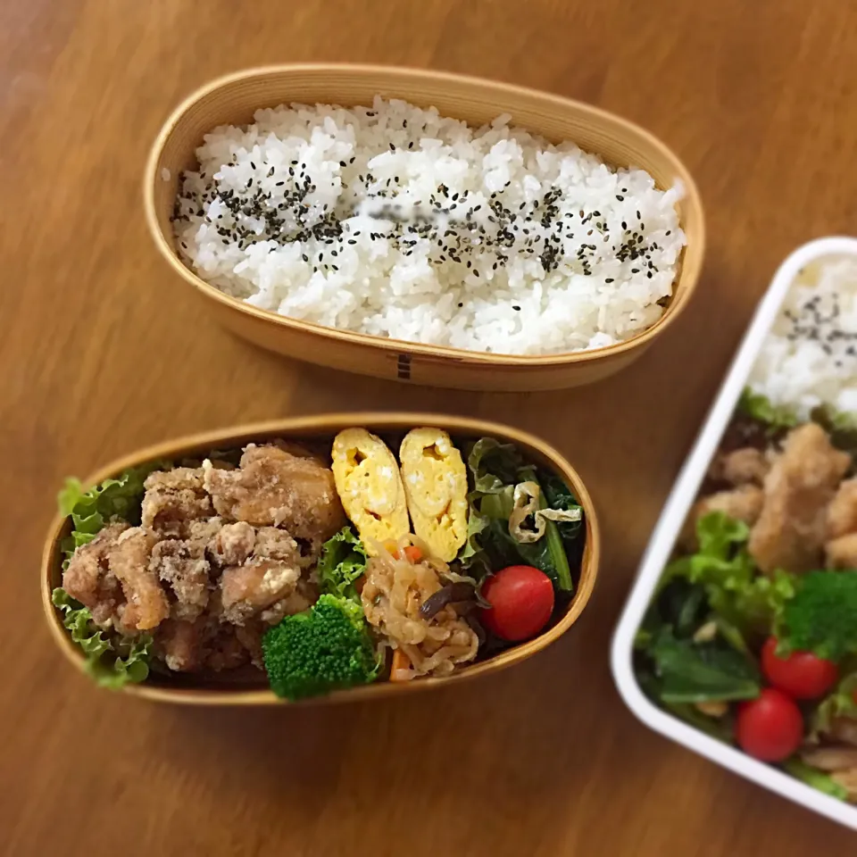 唐揚げ弁当🍱#お弁当 #オベンタグラム|ゆかりさん