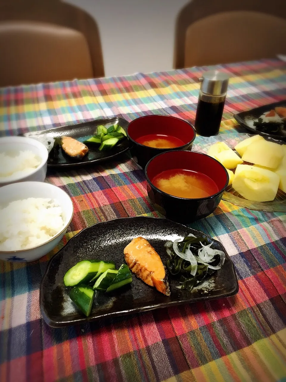 朝ごはん
小学生息子は飯が好きらしい。
糠漬け大好き〰︎♡|chikutanさん