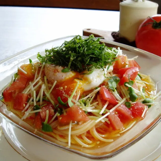 とばりひろみさんのおろしトマトの冷製パスタ #レシピブログ #RecipeBlog|レシピブログさん