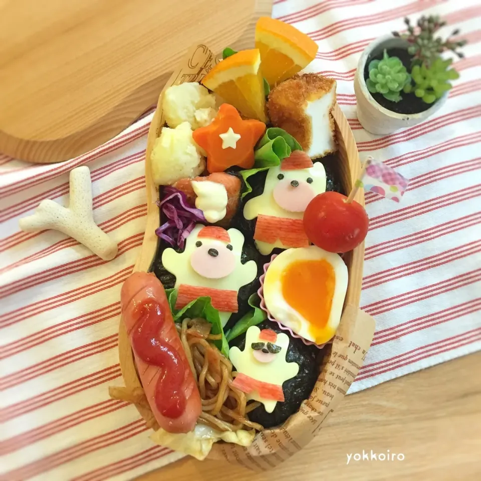 夏弁当♩シロクマ♩|yokkoiroさん