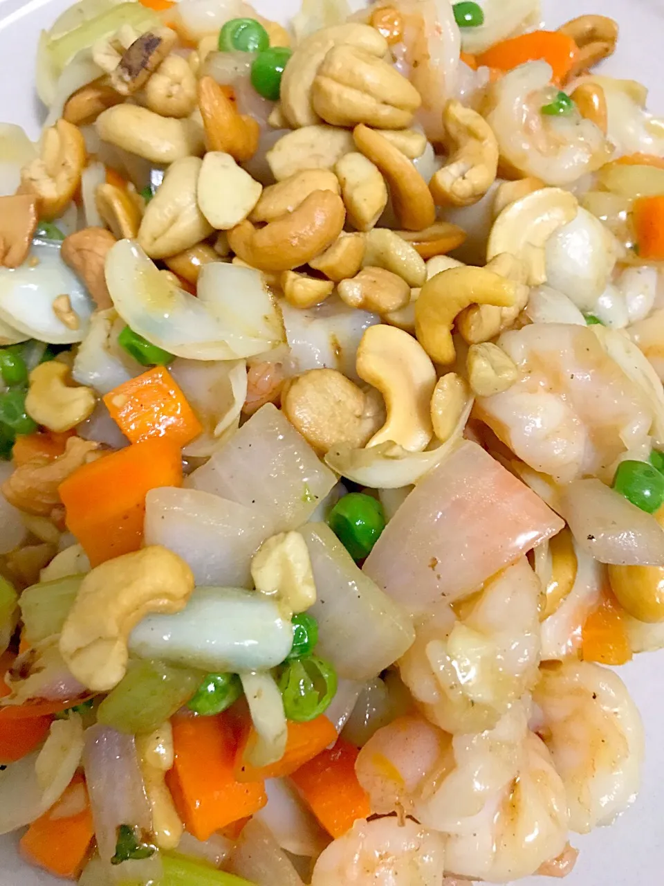 Cashew shrimp 🤤🤤Tasty and very simple|Bさん