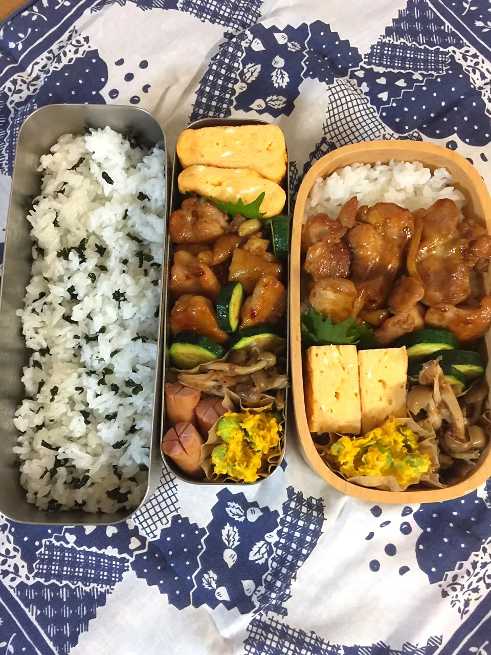 女子高生部活弁当
男子小学生試合弁当|yuganさん