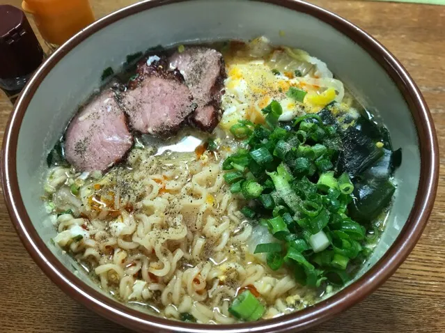 サッポロ一番🍜、醤油味❗️꒰#'ω`#꒱੭✨|サソリさん