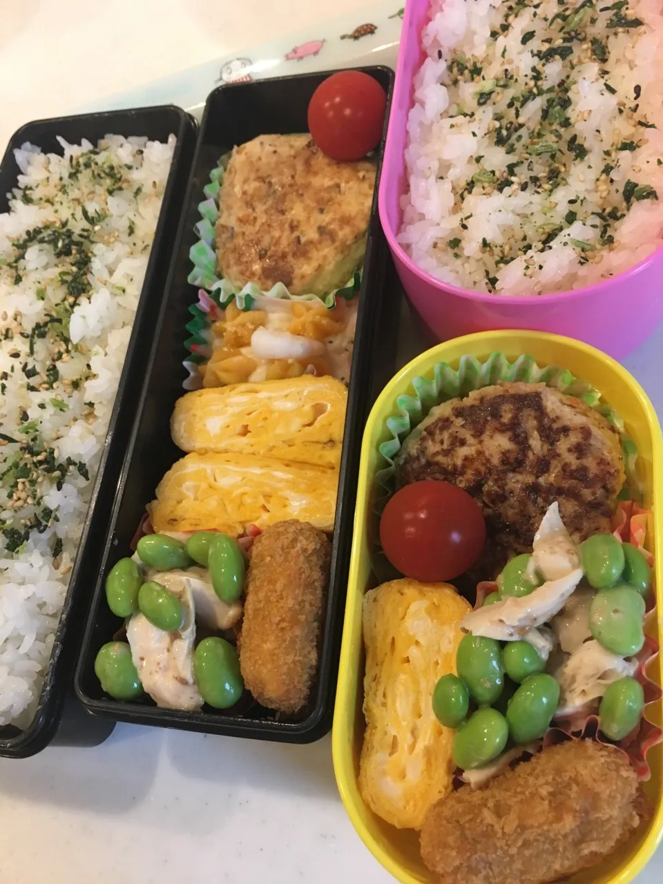 2017.7.1(土) 旦那様&私のお弁当🍱|あっきーよさん