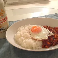 ひき肉とトマトのキーマカレー！|えみはむさん