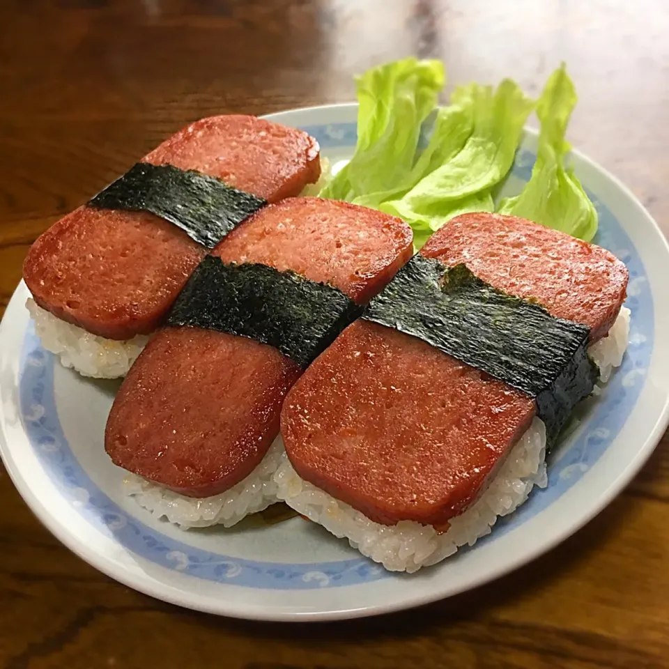 スパムおにぎり🍙|みなさん