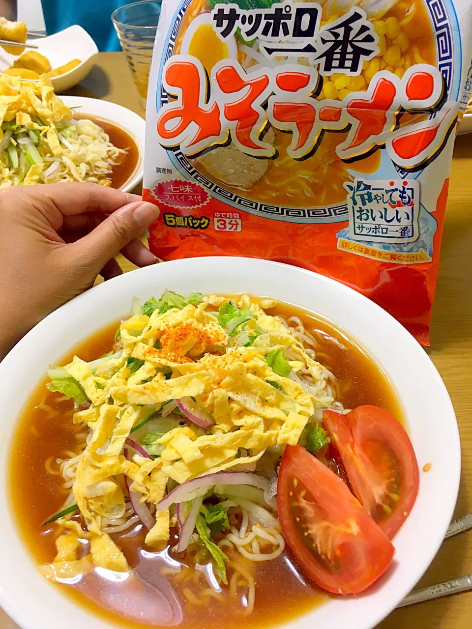 冷やし味噌ラーメン  これ美味しい！|友美さん