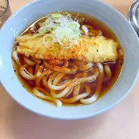 Snapdishの料理写真:今日は、うどんの日なのでイカ天うどんを食べました。(^O^)|尾久由さん