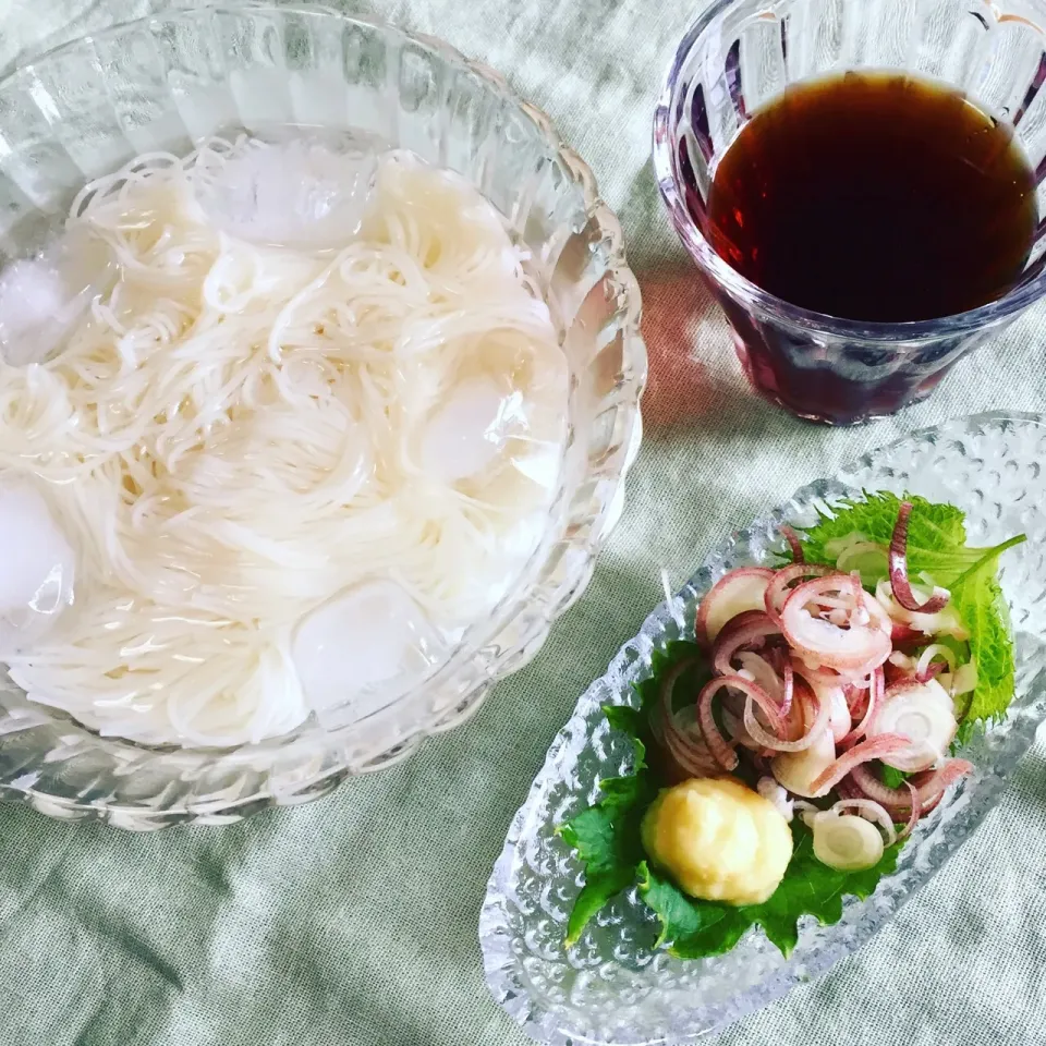 Snapdishの料理写真:素麺🐷|HALさん