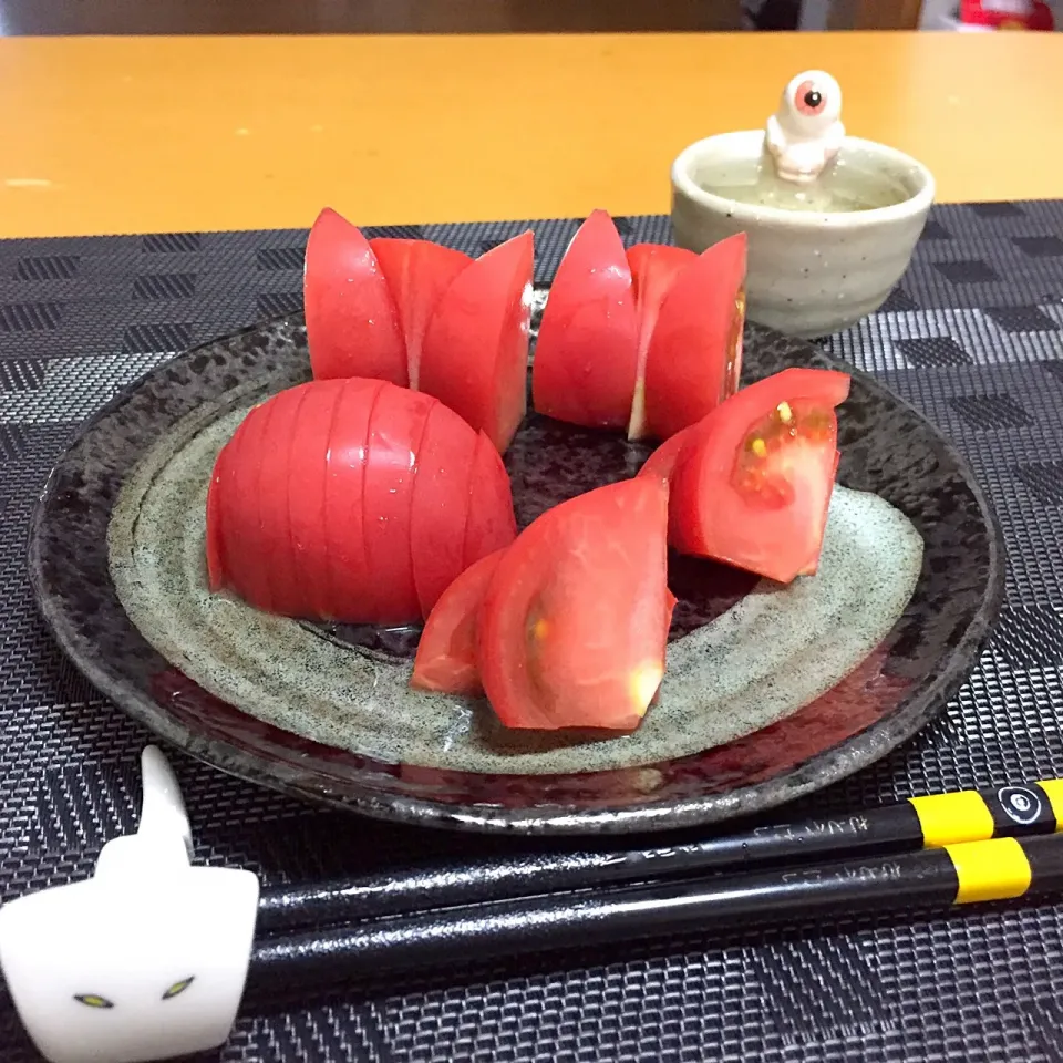 冷やしトマト🍅  (^_-)|Kei Satoさん