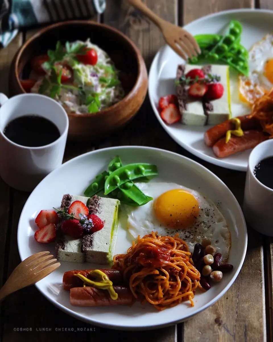 Snapdishの料理写真:朝ごはん♡|野崎智恵子さん