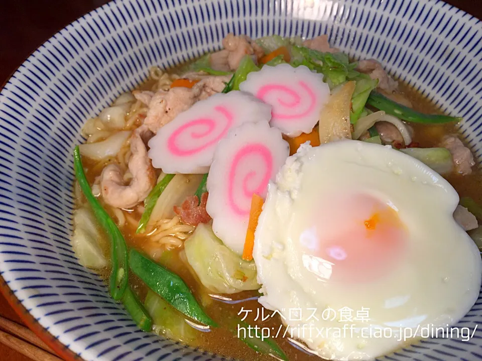 サッポロ一番みそラーメン|門乃ケルコさん