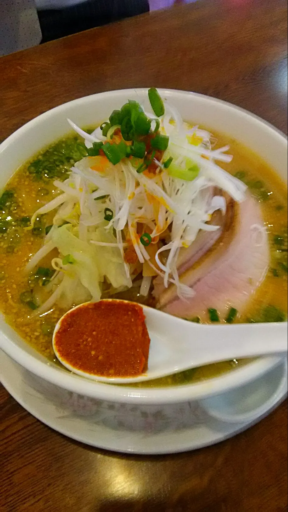 某ラーメン屋の味噌チャーシュー麺🍜|ちはるさん