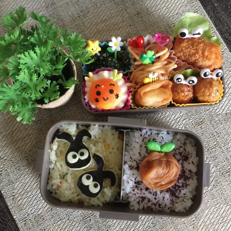 7/3❤︎娘の日の丸お弁当❤︎うさぎさん|Makinsさん