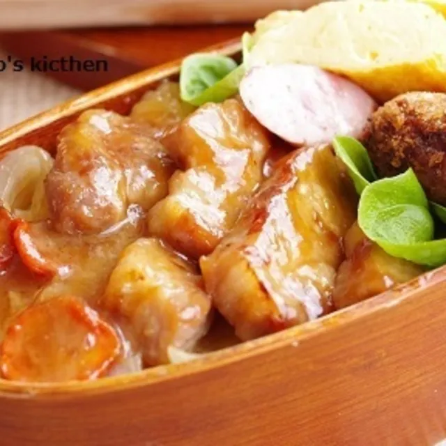 Snapdishの料理写真:みゅまこさんのお弁当に！豚肉の味噌漬け #レシピブログ #RecipeBlog|レシピブログさん