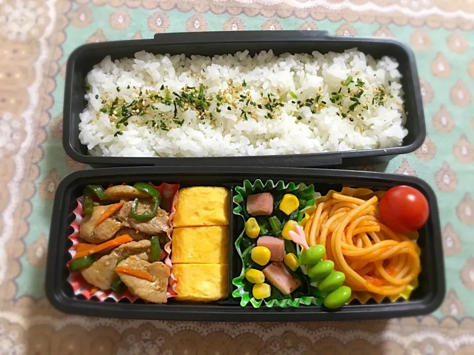 Snapdishの料理写真:中1男子 弁当🍱|チビミミさん