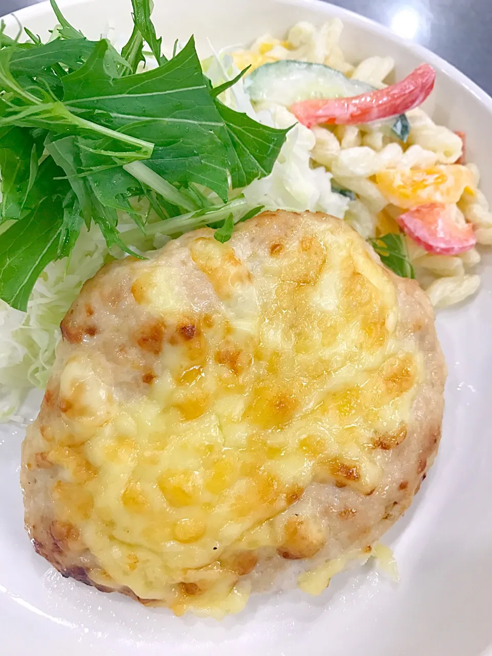 鶏つくねチーズ焼き|学食おばちゃんさん