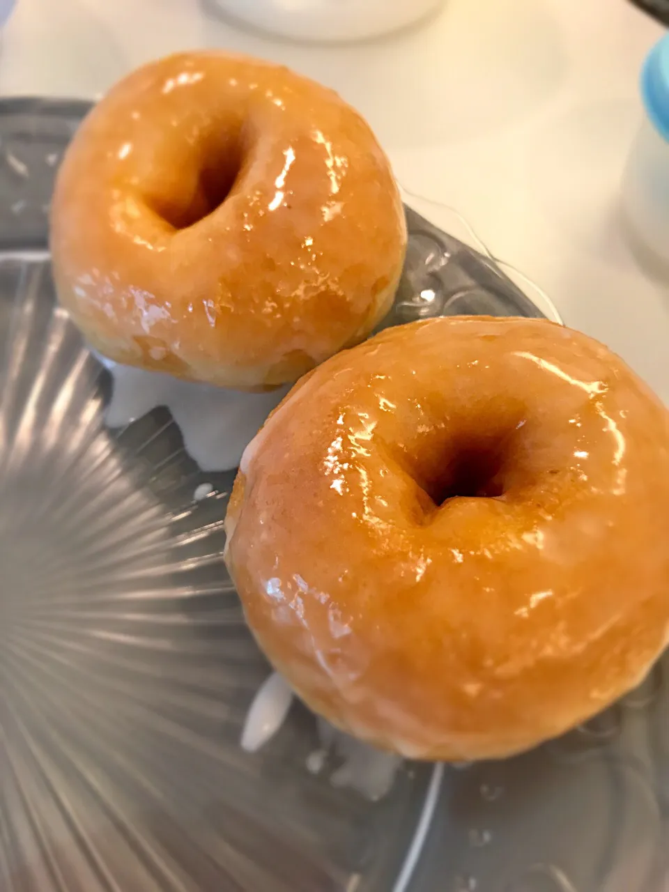 Snapdishの料理写真:ドーナツ祭り🍩レモン🍋ドーナツ(๑˃̵ᴗ˂̵)酸味がたまりませーん！|ラパンマロンさん