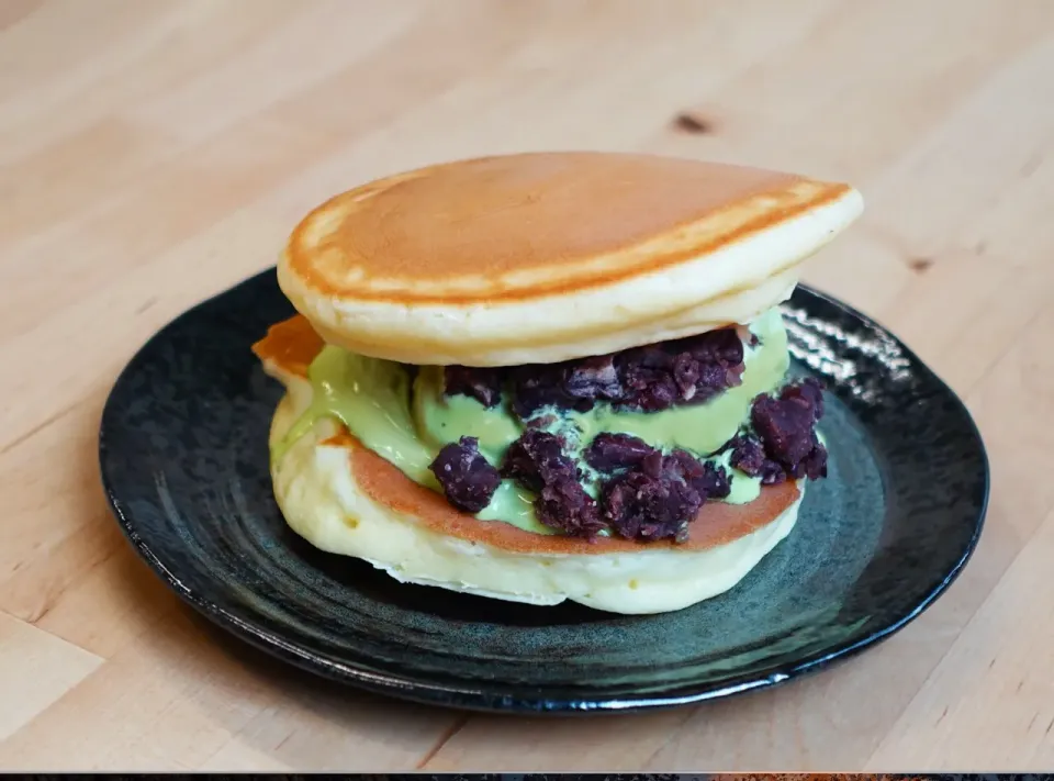 Dorayaki matcha icecream|Pony in kitchenさん