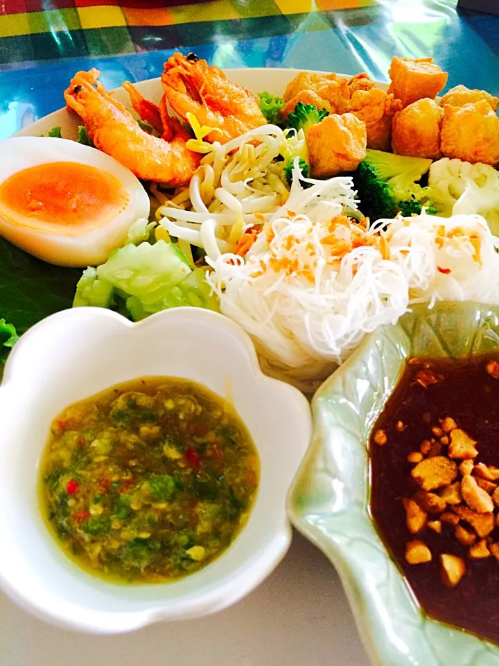 Thai local healthy dish@Songkla city, Thailand. เต้าคั่ว|Chalinee Kalyanamitraさん