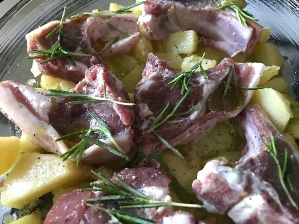 #agnello con #patate al #forno
#cucina #ricette #food #veal|matteo pisanoさん