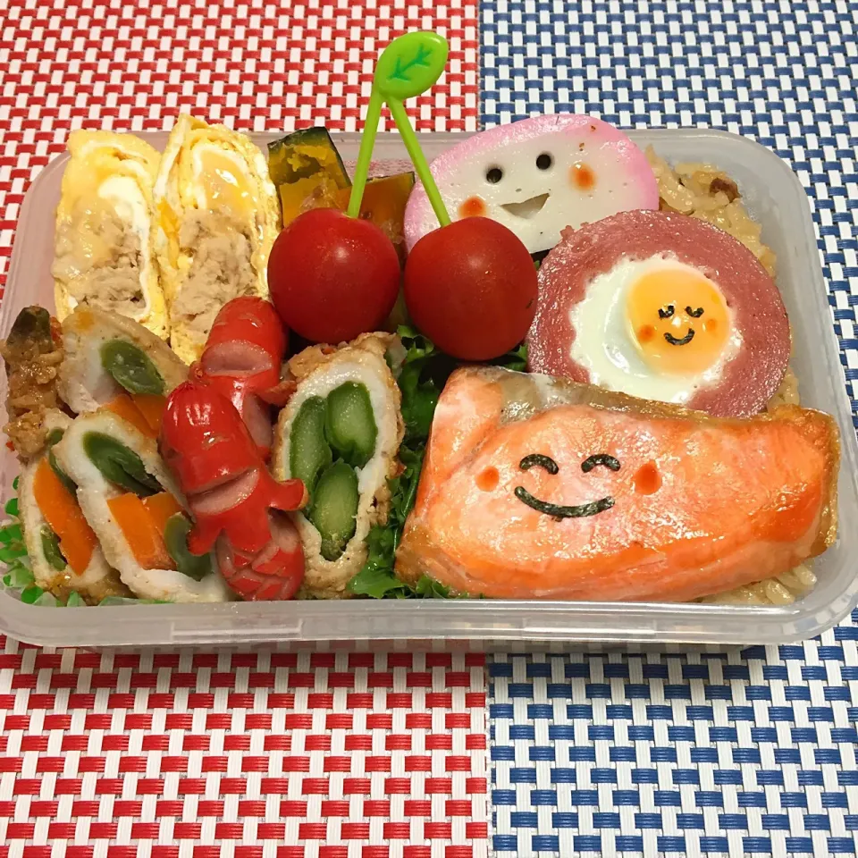 Snapdishの料理写真:2017年7月4日 オレ弁当♪|クッキングおやぢさん