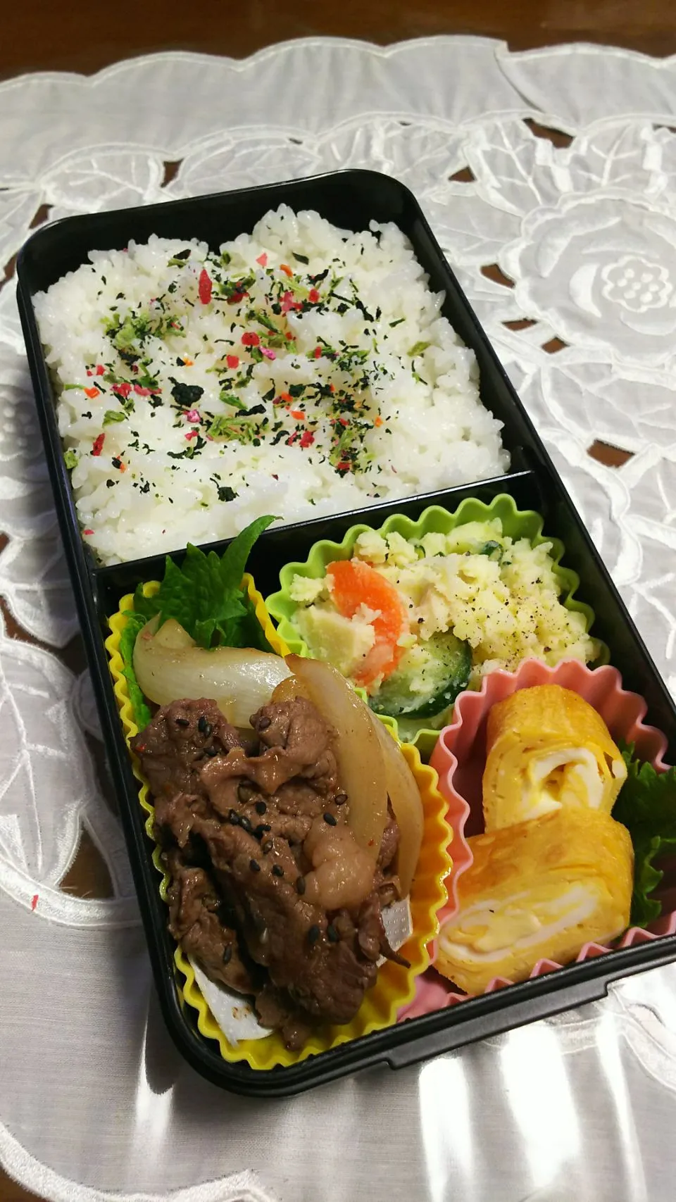 Snapdishの料理写真:三男お弁当🍱  ～2017.7.4|Mihoさん