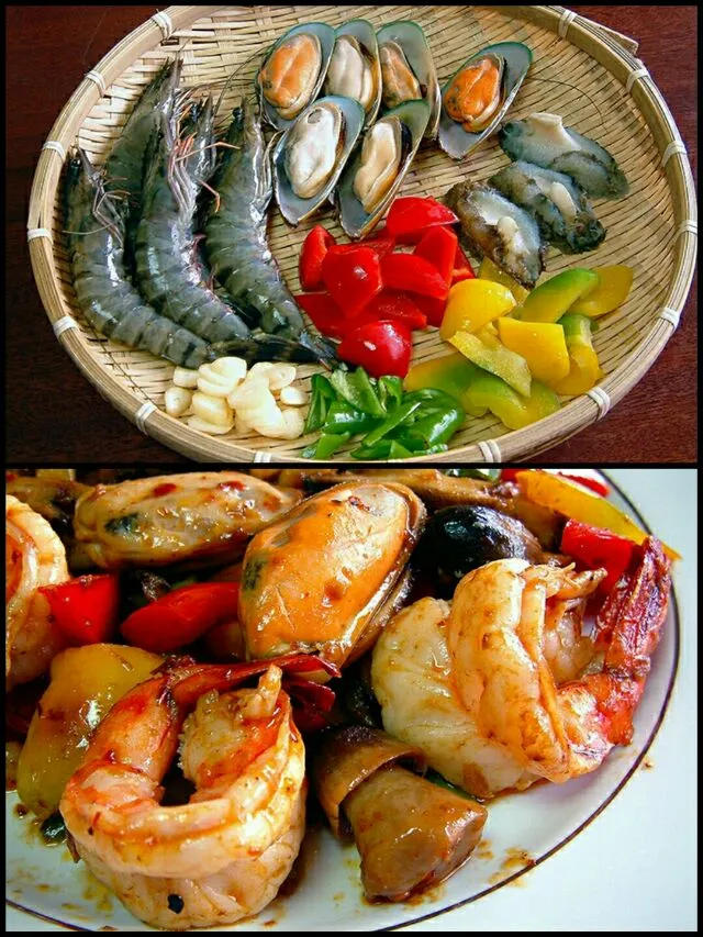 saute seafood|steven z.y.さん