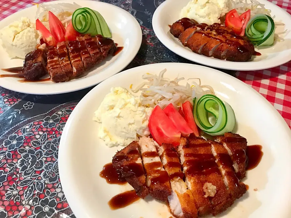 Dinner#tonkatsu|Babyluv Cabrera Ocampoさん