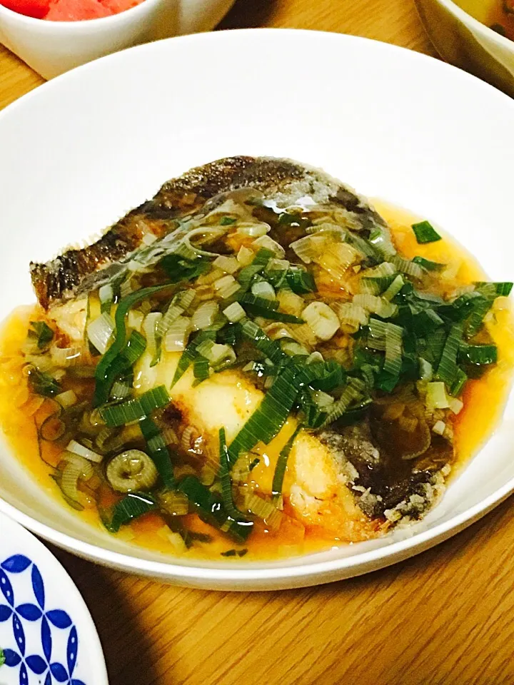 カレイの唐揚げのだしあんかけ|こえりさん