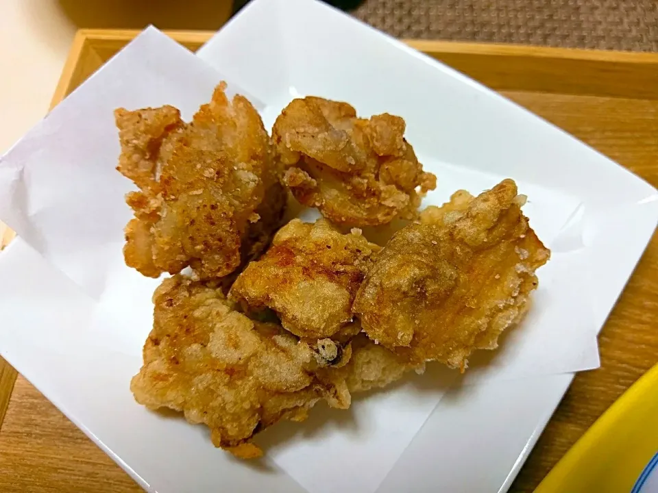 二種唐揚げ(塩唐揚げ・塩竜田揚げ)|vege食堂さん