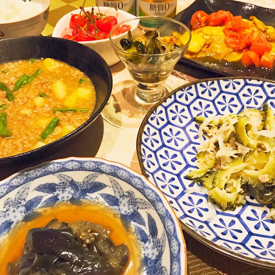 夏バテ防止にも ゴーヤのサラダ🥗
今日のお夕飯|mokoさん