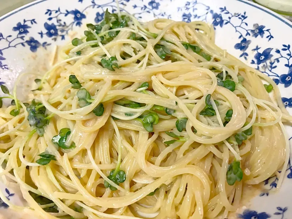 明太子パスタ🍝|かずえさん