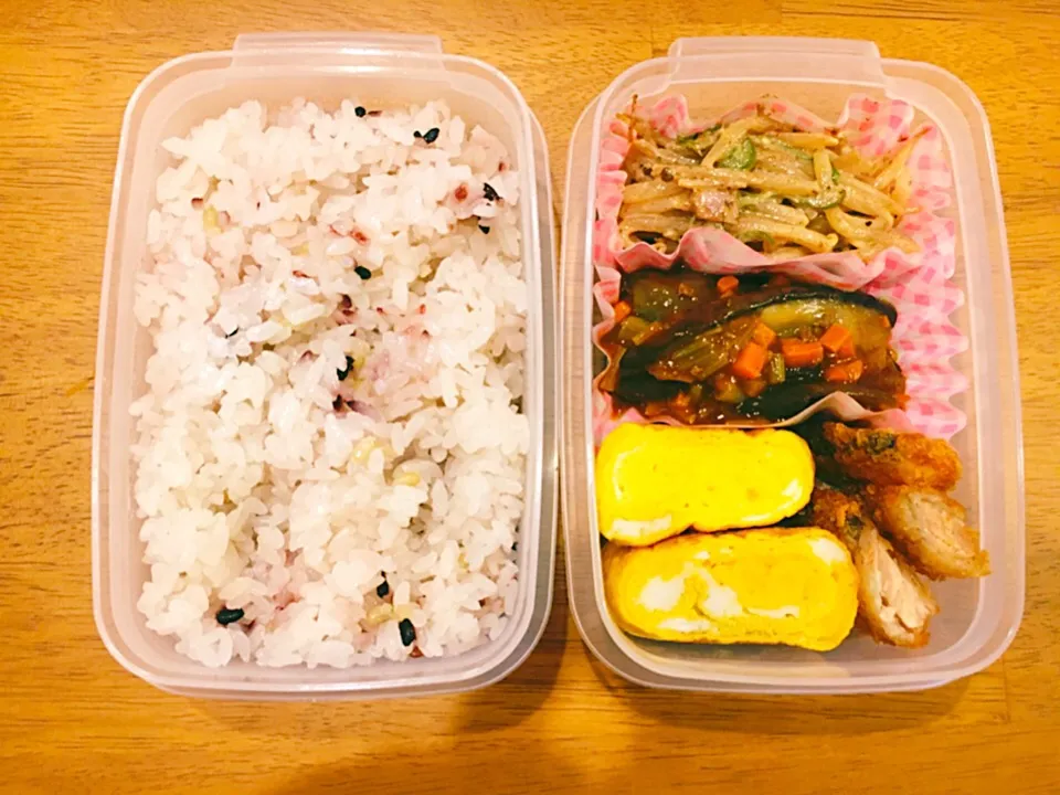 Snapdishの料理写真:ダンナ弁当♡|ちいごはん◡̈♥︎さん