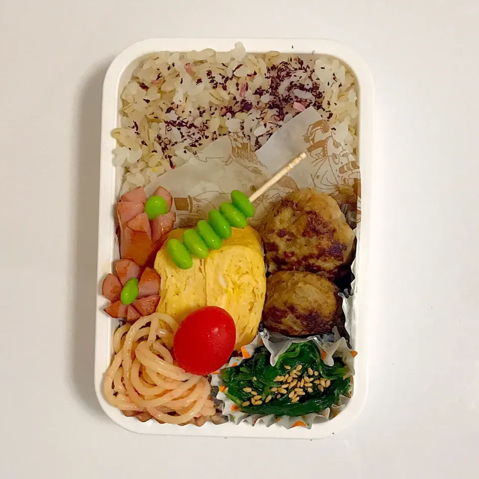 パパのお弁当(^^)
#お弁当 #麦ご飯|kakoさん