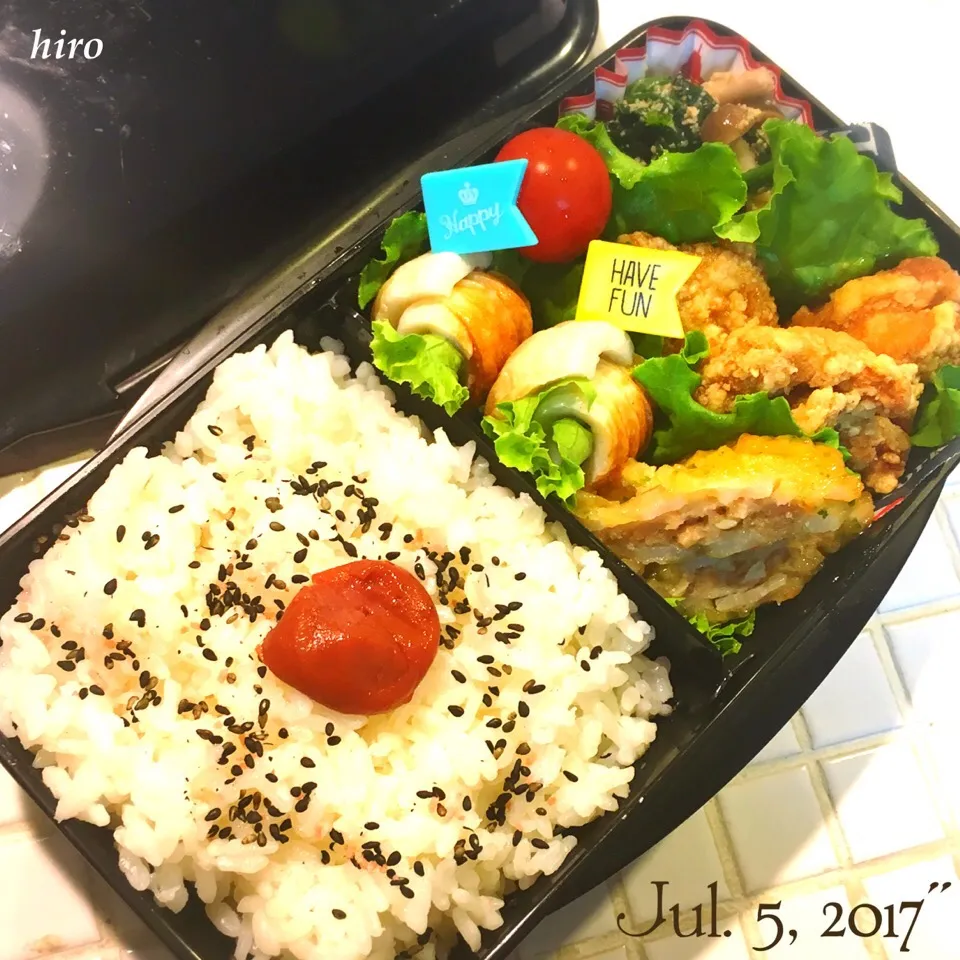 Snapdishの料理写真:中3男子弁当
#お弁当 #男子|ヒロさん