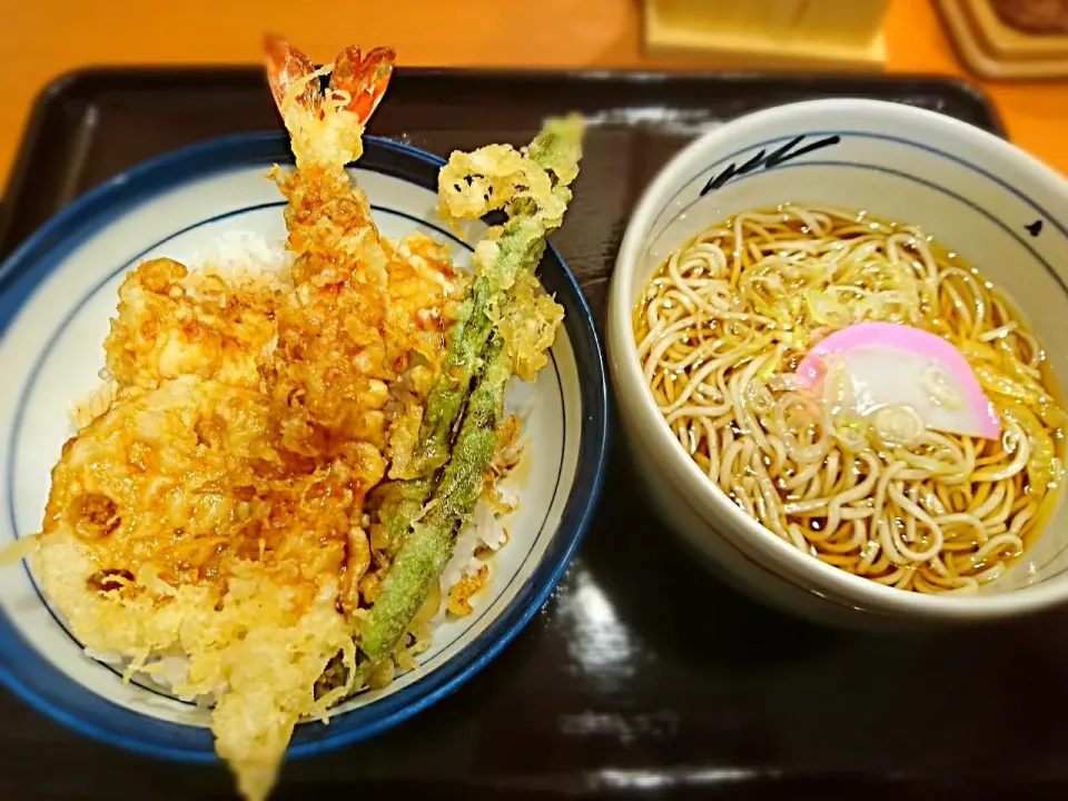 小天丼&小そばセット♪|yokoさん