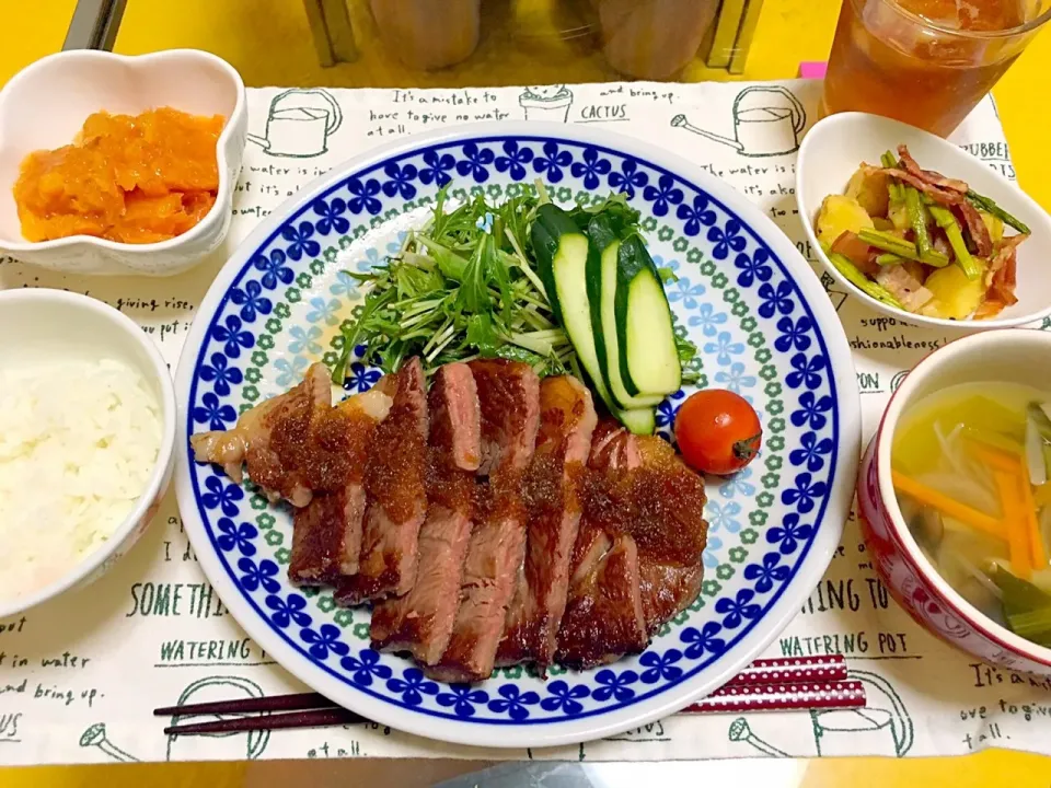 Snapdishの料理写真:7/3晩ごはん|ゆーみんさん