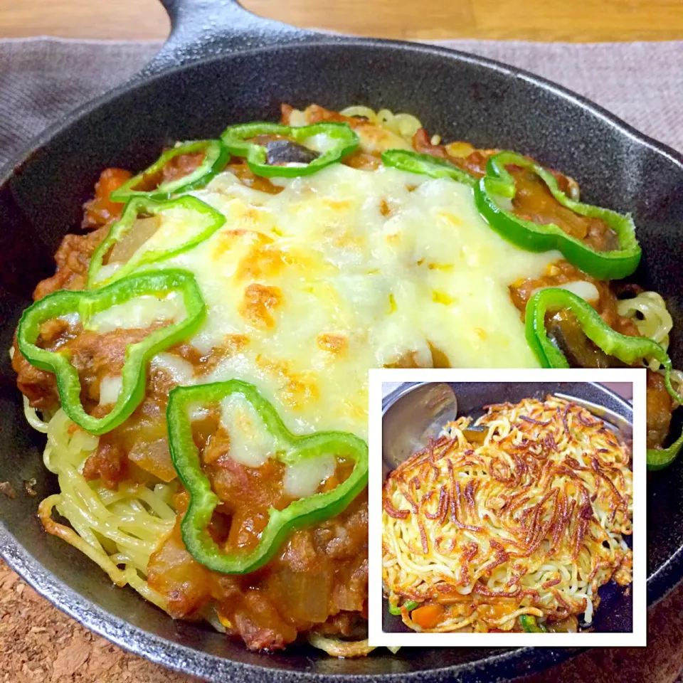 キーマカレー焼き麺(o⁰⊖⁰o)
#常備菜 #保存食 #展開料理|morimi32さん