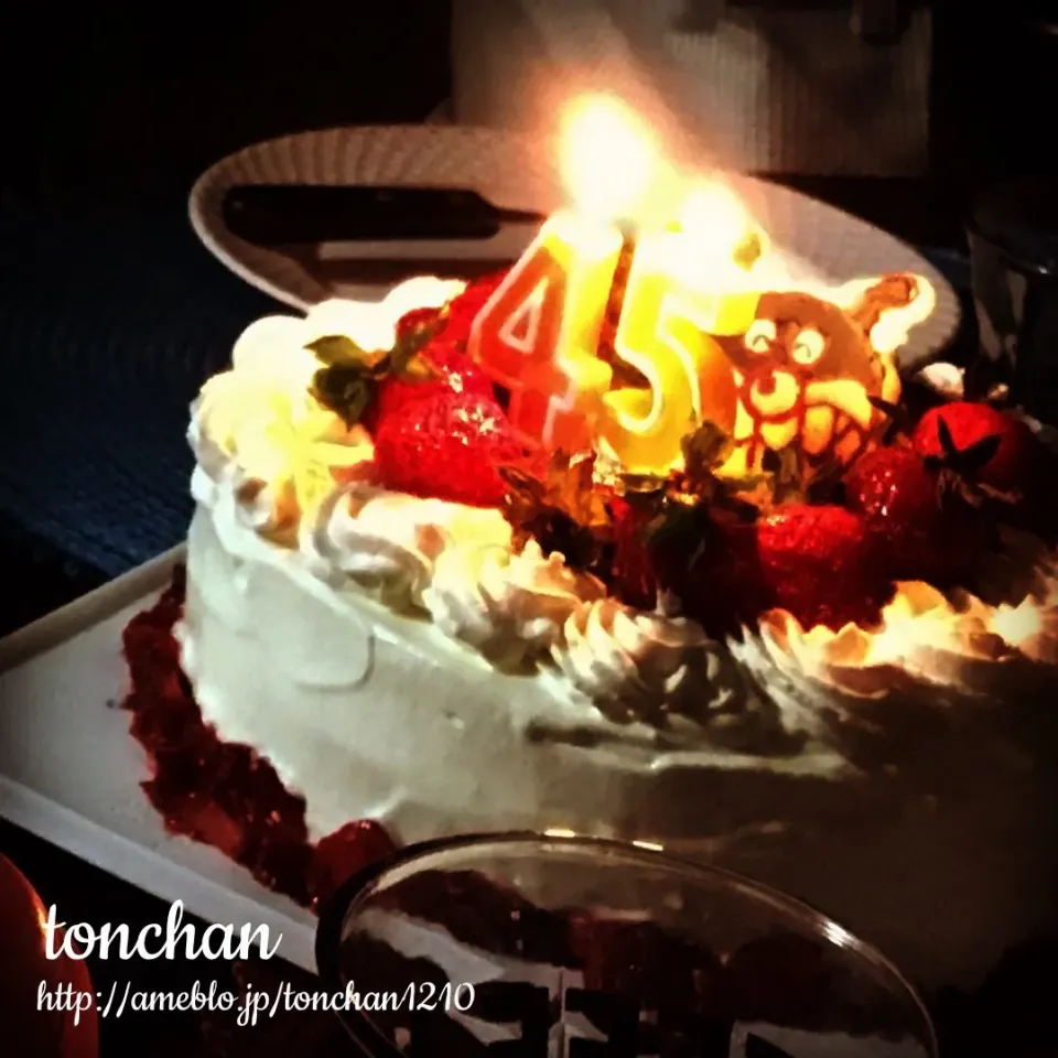 #誕生日 #誕生日ケーキ #ケーキ #誕生日のお祝い|tonchanさん