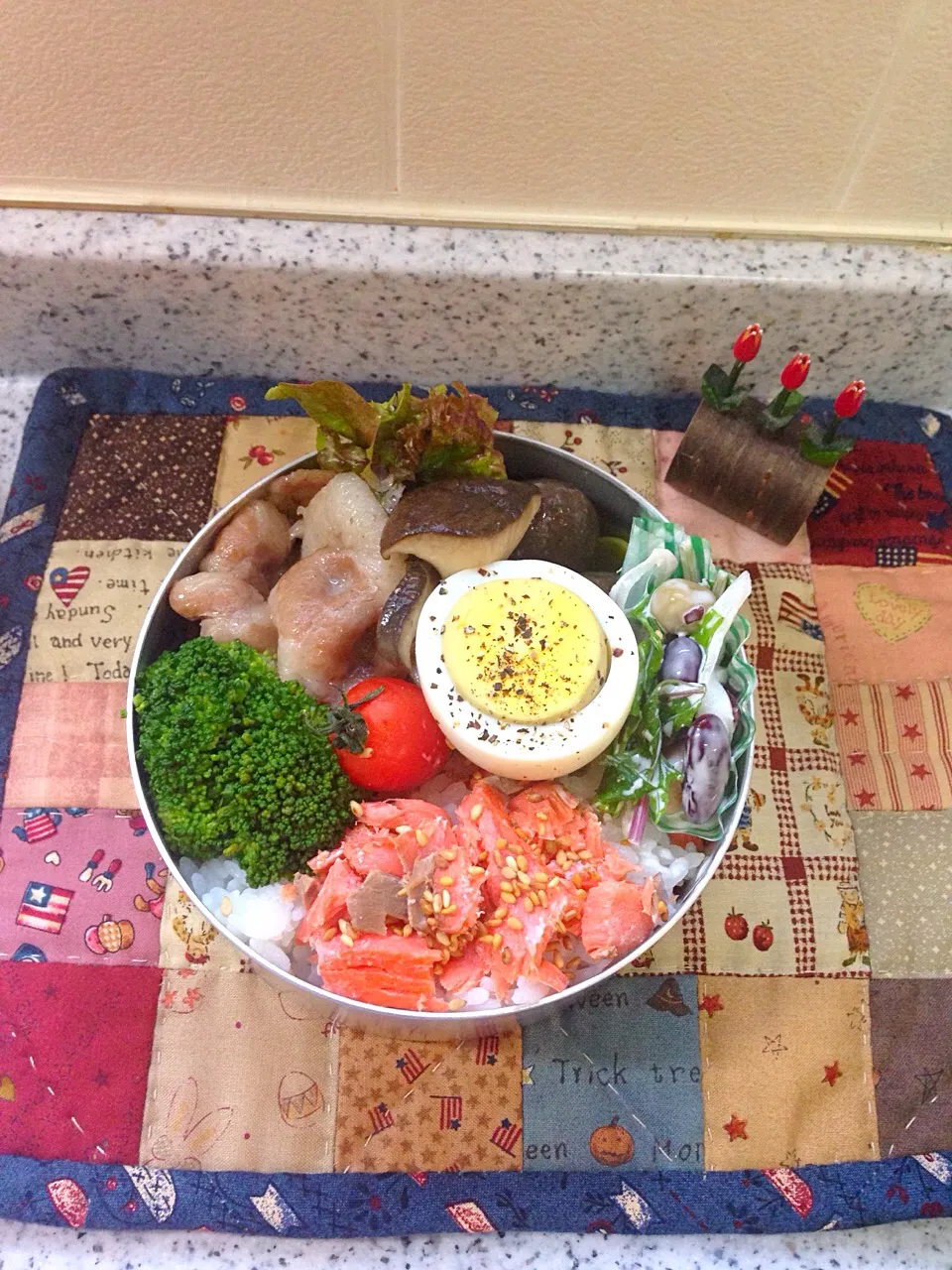 Snapdishの料理写真:今日のお弁当😊|naonaomimichanさん