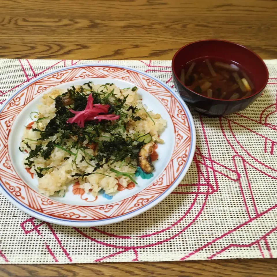 うなぎのお寿司・お味噌汁|美也子さん