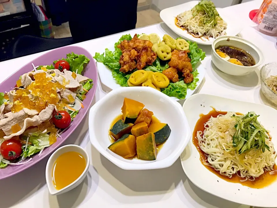 お友達とおうちランチ♡料理|じゅみさん