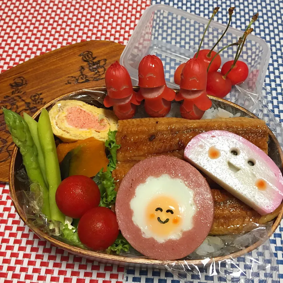 Snapdishの料理写真:2017年7月6日 オレ弁当〜う・な・ぎ〜|クッキングおやぢさん