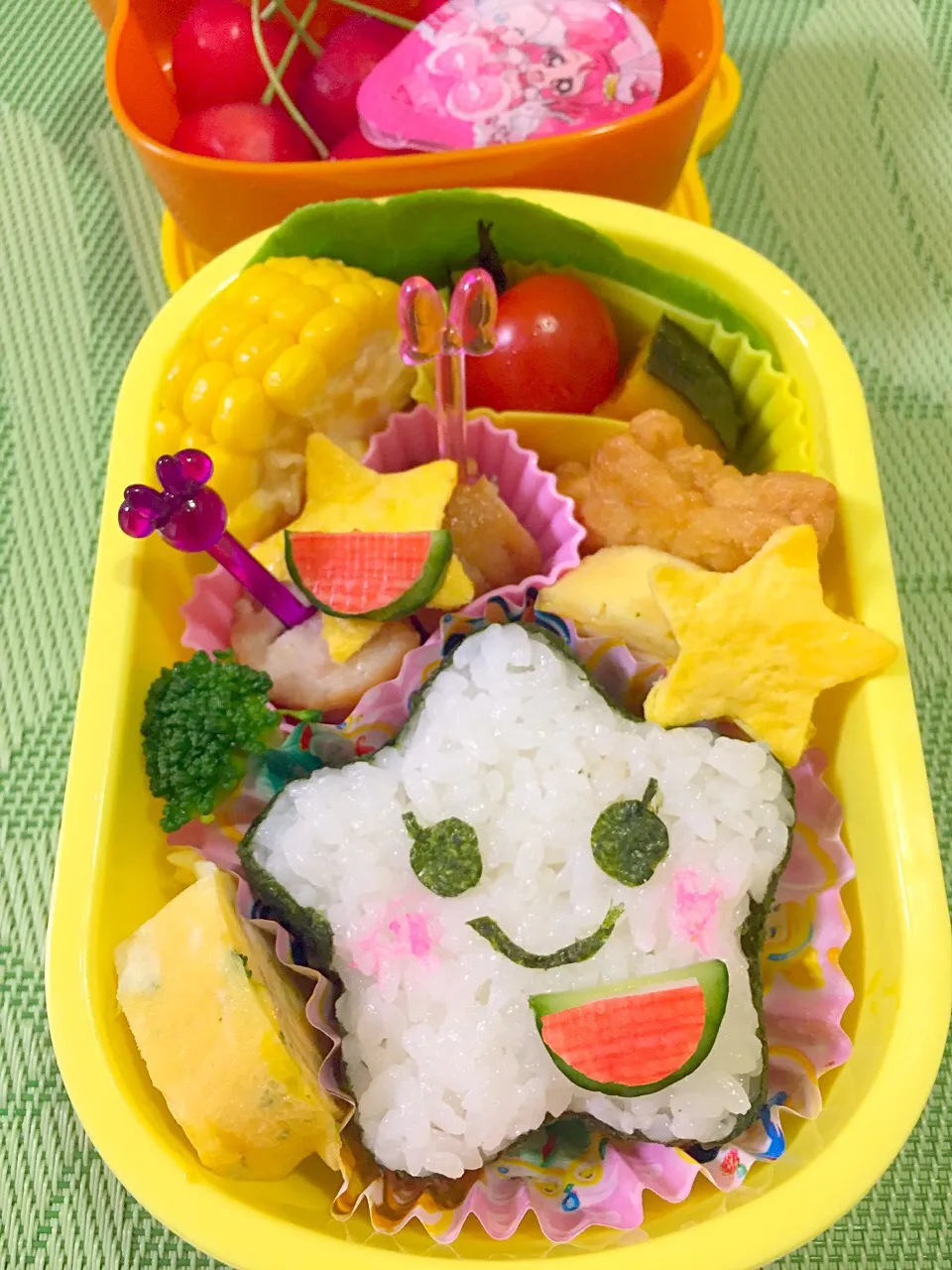 Snapdishの料理写真:#七夕#お星様弁当 願い叶いますように。。|Ikuさん