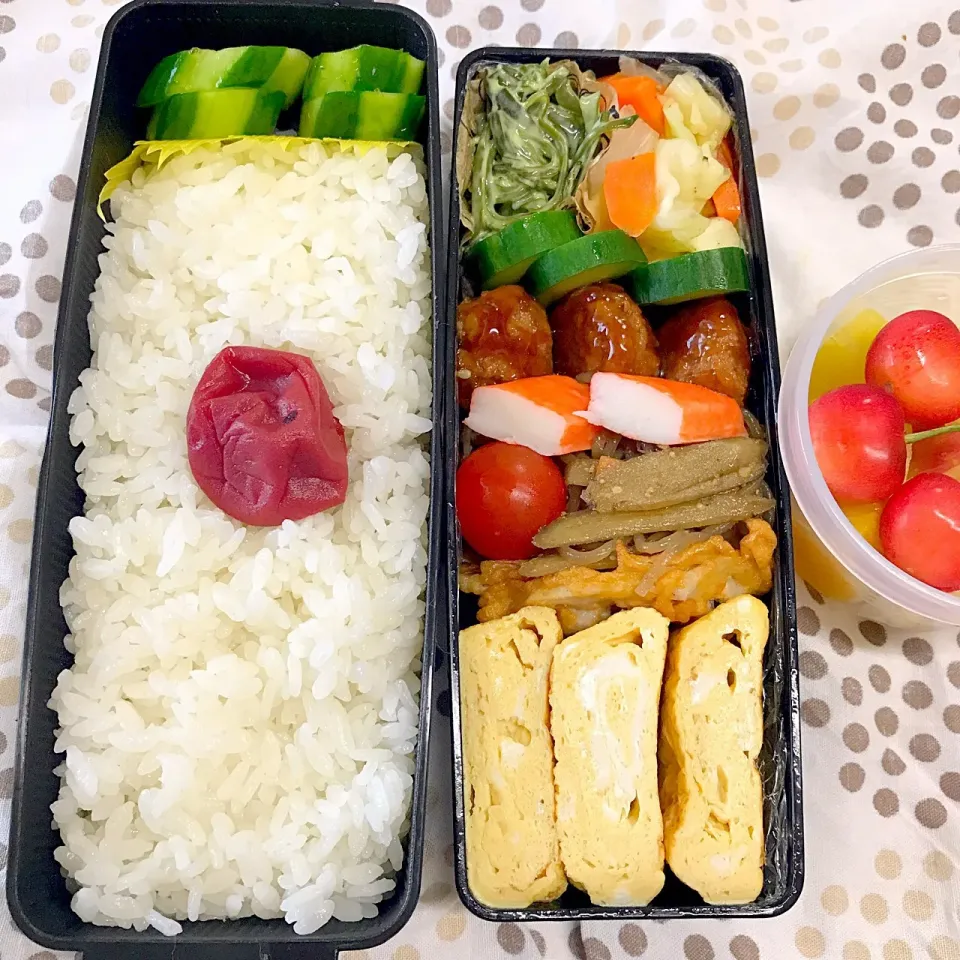 Snapdishの料理写真:#今日の高一男子弁当 日の丸弁当|Shee Sunさん