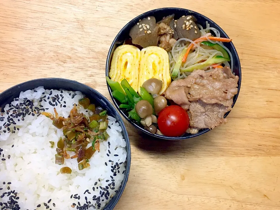 豚のさっぱりオイスターソース炒め 弁当|弁当 備忘録さん