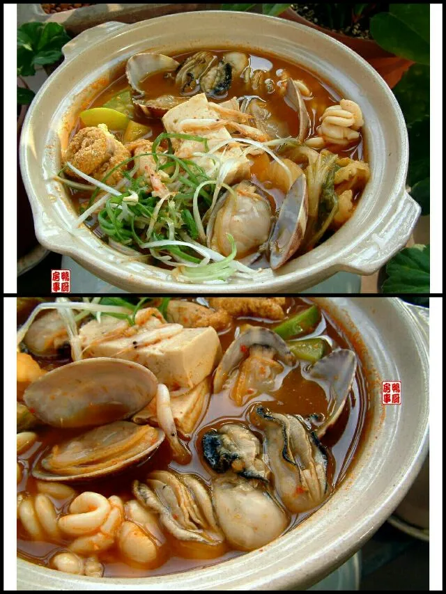 Seafood Tofu Soup|steven z.y.さん