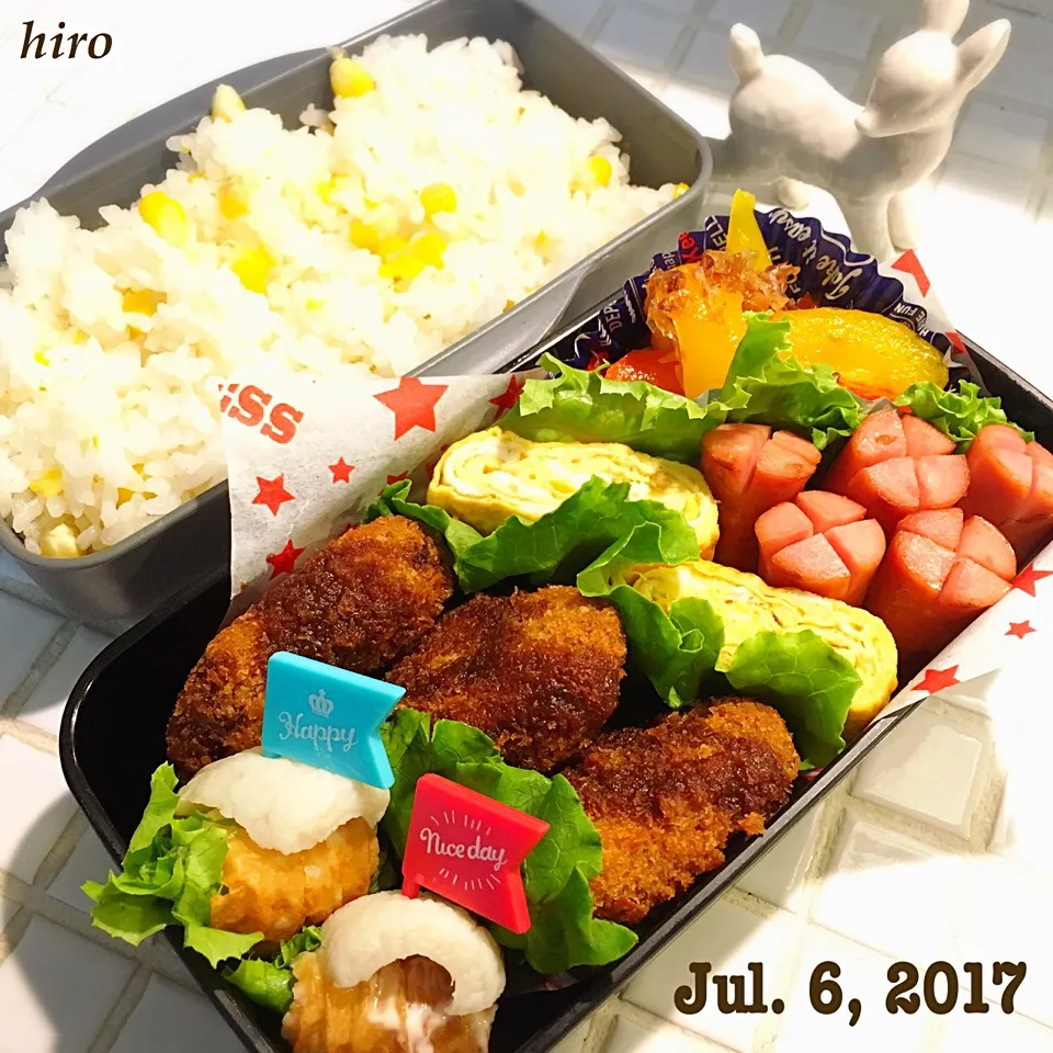 中3男子弁当
#お弁当 #男子|ヒロさん